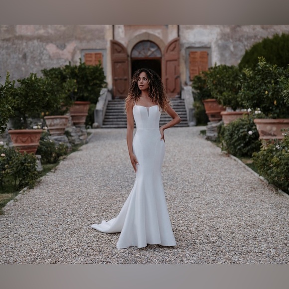 Abella by Allure E308 -Laila Wedding Dress -BRAND NEW NEVER WORN NEVER ALTERED - Picture 8 of 8